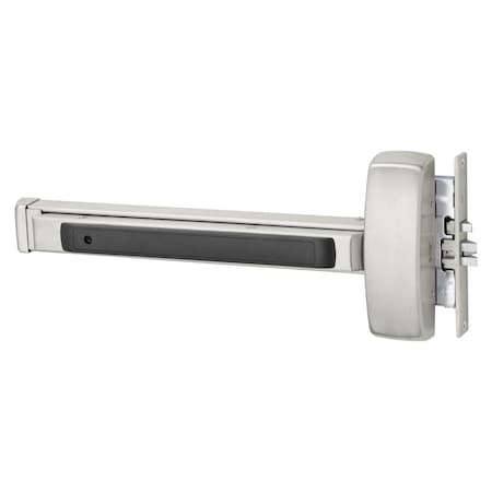 Sargent Grade 1 Mortise Exit Bar, Wide Stile Pushpad, 32-in Device, Night Latch Function, Hex Key Dogging, S 8904E RHR 32D